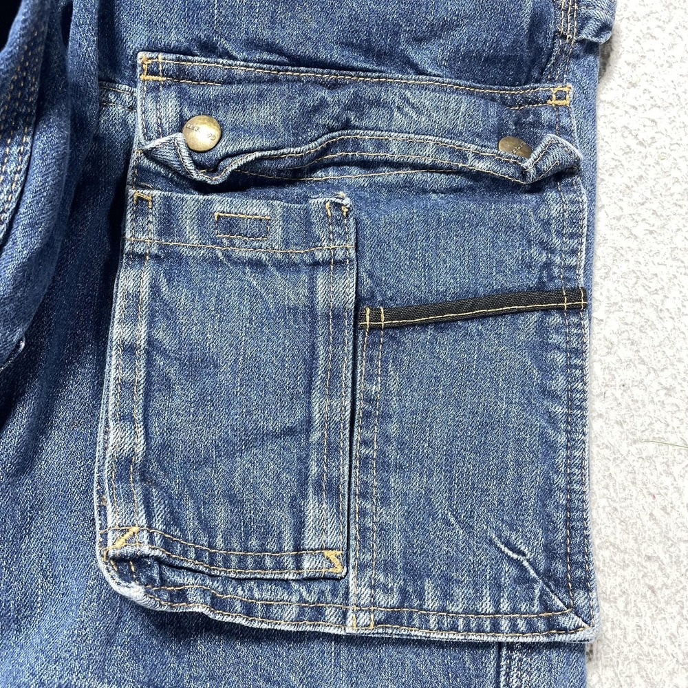 Carhartt Multipocket Denim Carpenter Cargo Jeans Mens 32x32 EB229 Utility VTG - Picture 5 of 13